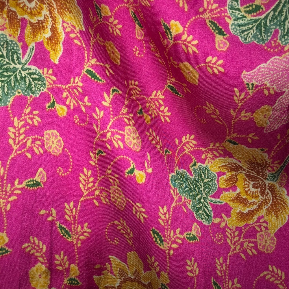 Patterned Satin Tank - Picture 3 of 6